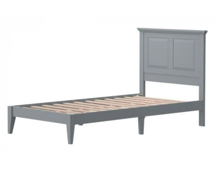 FaFurn - Traditional Platform Bed with Headboard (GRBETRAD1638742)