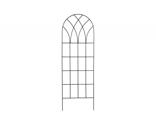 FaFurn - 60-Inch Gothic Arch Top Metal Wall Trellis For Home Garden