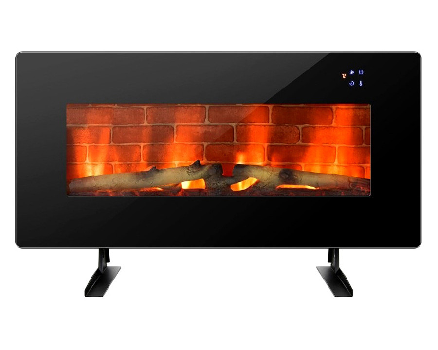 FaFurn - 36 in Electric Wall Mounted/Freestanding Fireplace with Remote Control