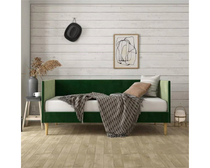 FaFurn - Modern Twin Size Daybed in Green