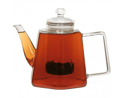 FaFurn - Tea Kettle with Tea Infuser in Glass