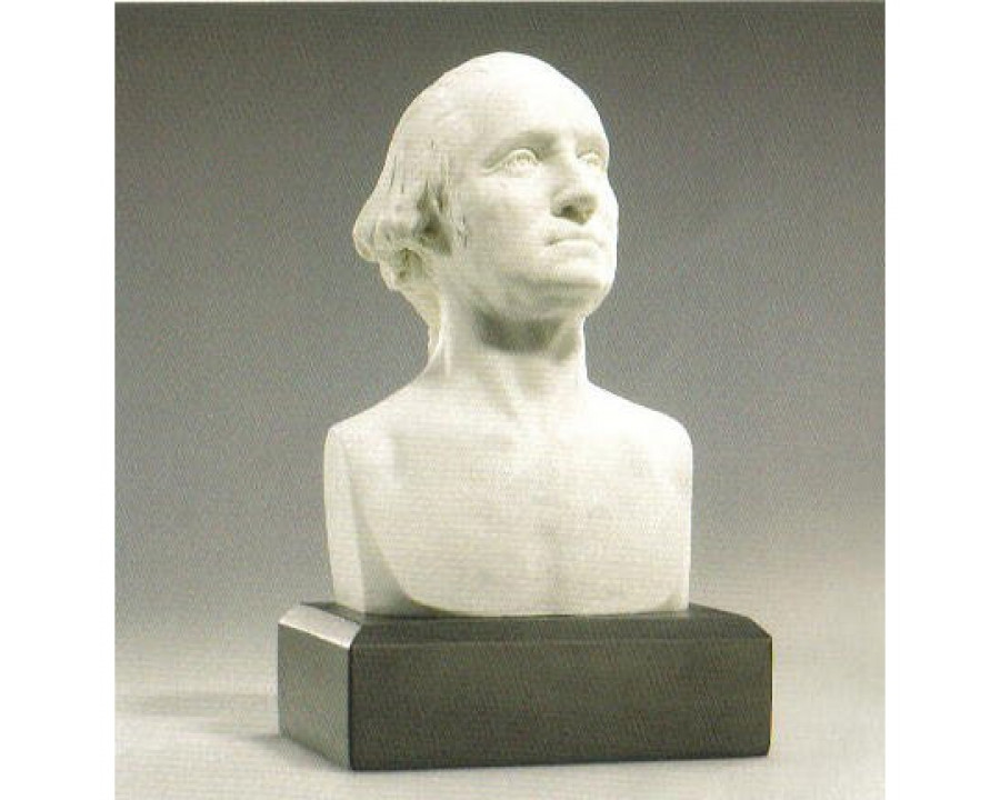 FaFurn - George Washington Bust Statue in White