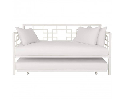 FaFurn - Daybed Frame with Twin Pull-Out Trundle Bed