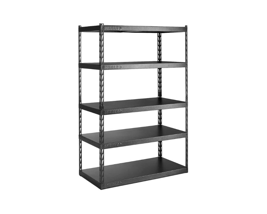 FaFurn - Heavy Duty 48-Inch Wide 5-Shelf Metal Shelving Unit