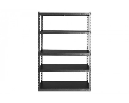 FaFurn - Heavy Duty 48-Inch Wide 5-Shelf Metal Shelving Unit