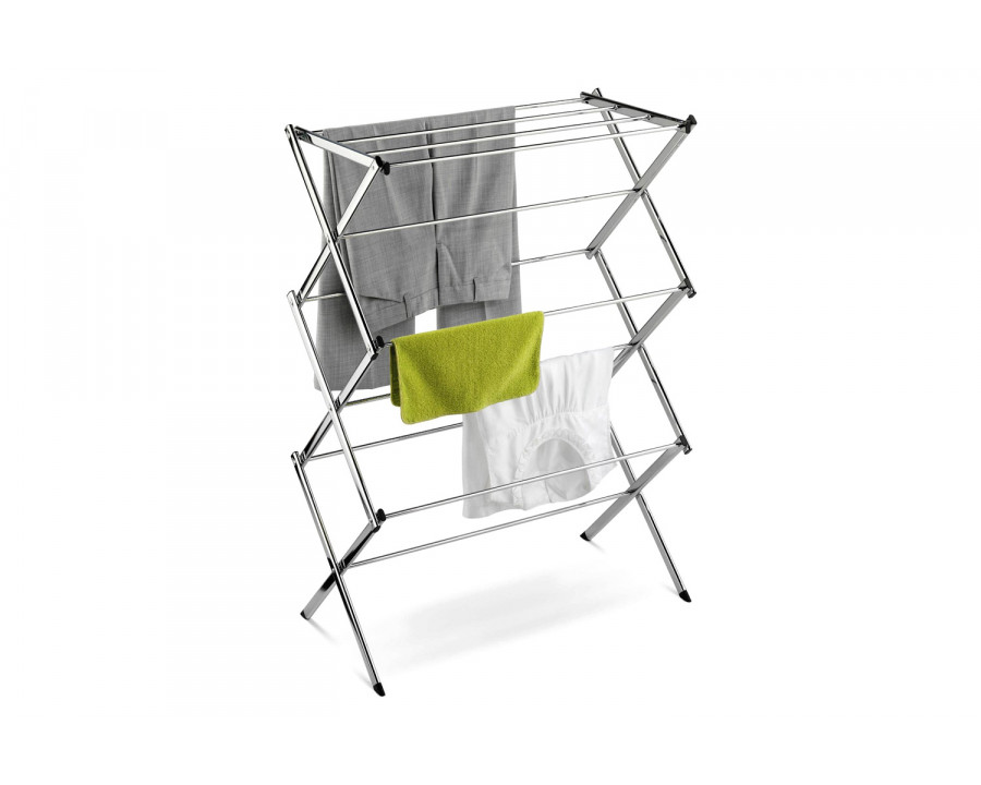 FaFurn - Commercial Clothes Drying Rack Laundry Dryer in Chrome