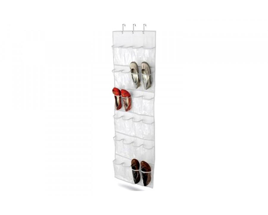 FaFurn - Clear White Shoe Organizer