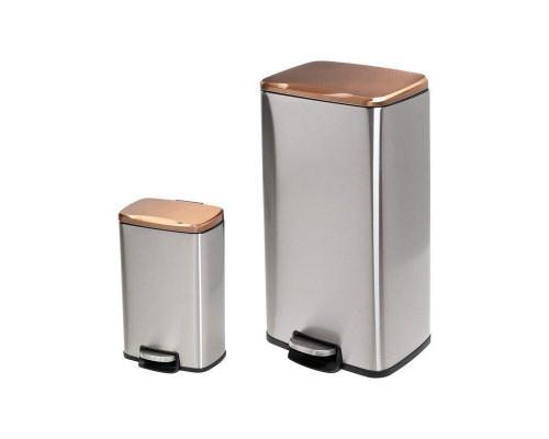 FaFurn - Set of 2 7,9 Gallon/1,3 Gallon Trash Can