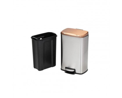 FaFurn - Set of 2 7,9 Gallon/1,3 Gallon Trash Can