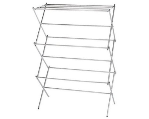 FaFurn - Folding Clothes Drying Rack in Chrome