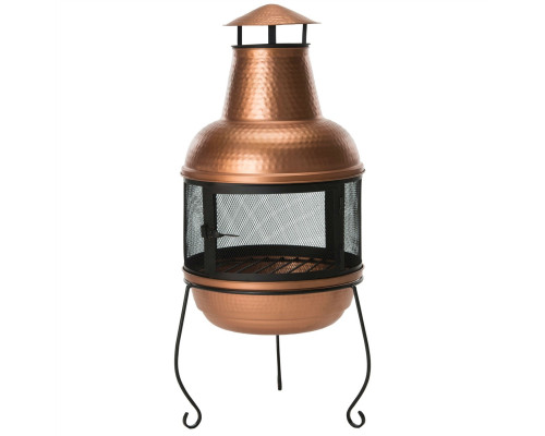 FaFurn - Fire Pit with Stand in Copper/Iron