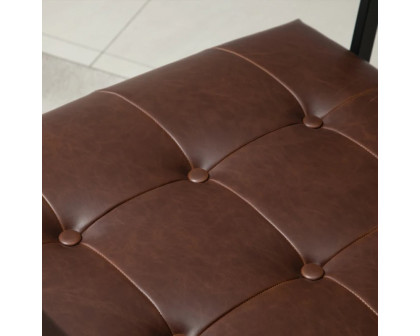 FaFurn - Retro Accent Chair in Brown