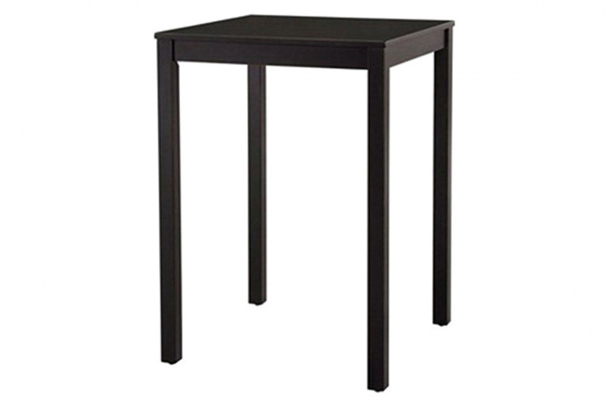 FaFurn™ - Counter Height Pub Bar Dining Table in Black Wood Finish