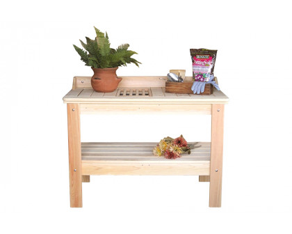 FaFurn - Wooden Potting Bench Garden Table