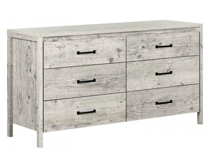 FaFurn - Modern 6 Drawer Double Dresser