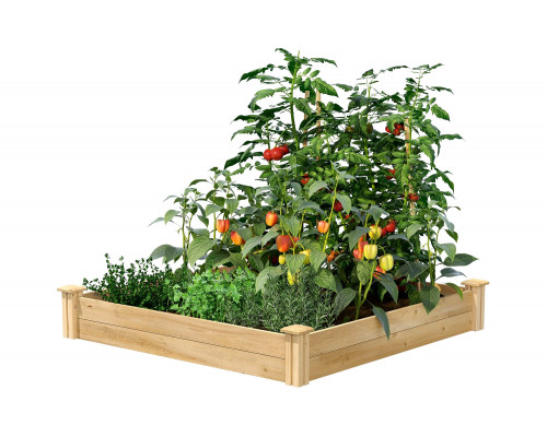 FaFurn Wood Raised Garden Bed - Cedar