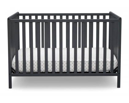 FaFurn 3-In-1 Modern Convertible Baby Crib Toddler Bed - Dark Gray