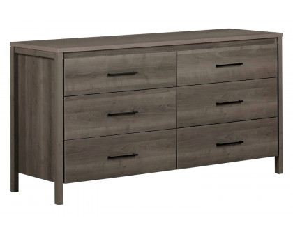 FaFurn - Modern 6 Drawer Double Dresser