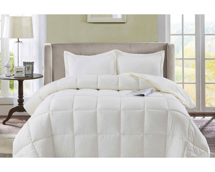 FaFurn - 3 Piece Microfiber Reversible Comforter Set