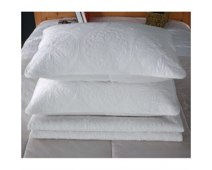 FaFurn - 3-Piece King Size Bedspread Set in Cotton