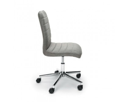 FaFurn Office Chair - Gray, Fabric