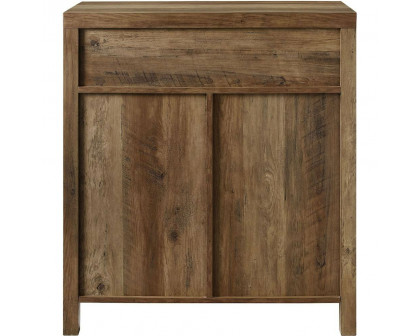 FaFurn - Farmhouse Accent Storage Cabinet in Brown, Wood