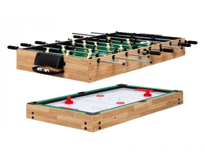 FaFurn - 10-In-1 Combo Game Room Table Set Pool, Foosball, Ping Pong, Chess