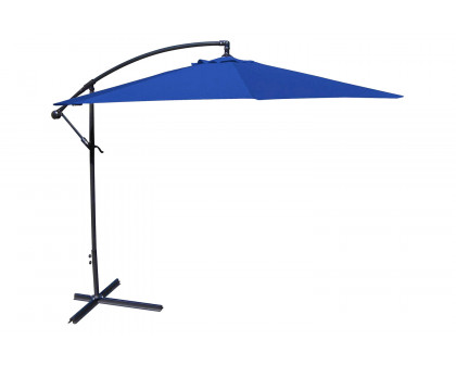 FaFurn - 10-Ft Offset Cantilever Patio Umbrella