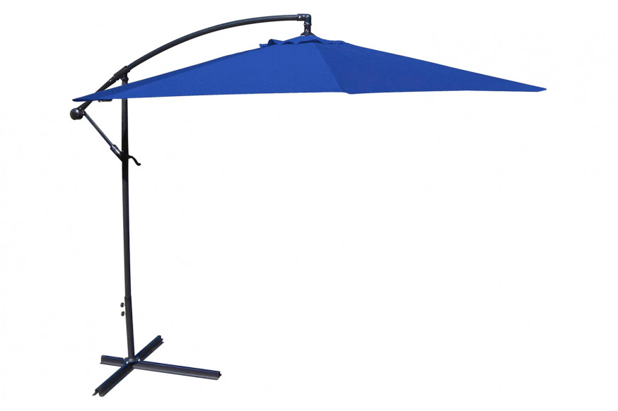 FaFurn™ 10-Ft Offset Cantilever Patio Umbrella - Royal Blue