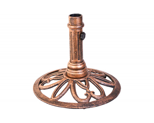 FaFurn - Bronze Finish Outdoor Cast Iron Patio Umbrella Base