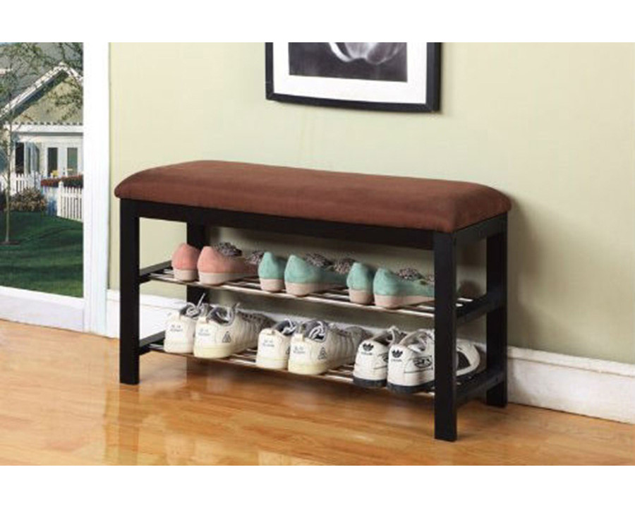 FaFurn - Hallway Entry Bedroom Storage Bench Shoe Rack Organizer