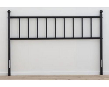 FaFurn - Traditional Farmhouse Headboard in Metal Finish