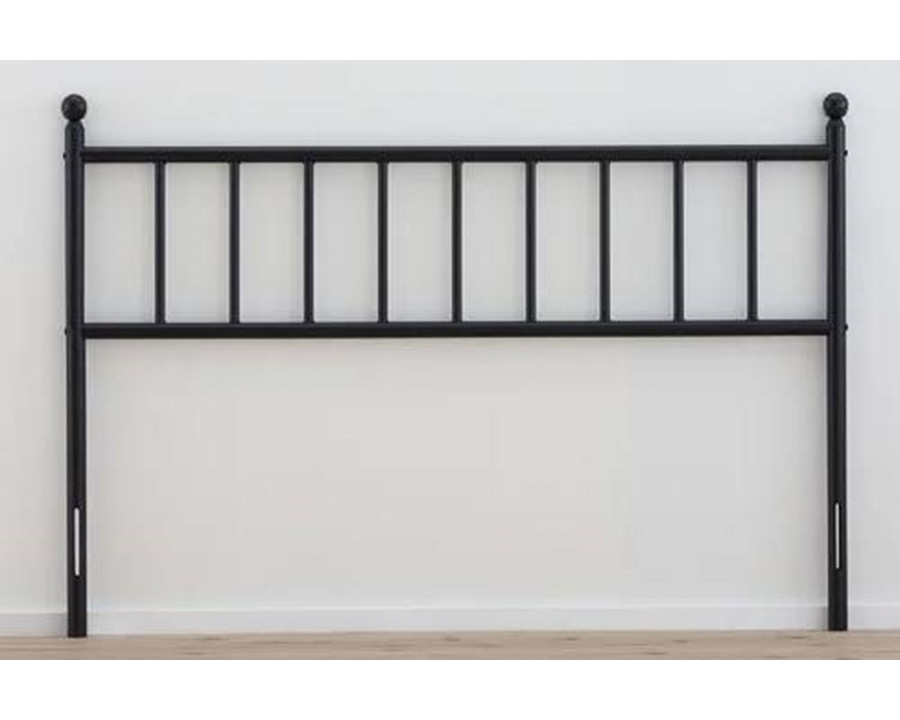 FaFurn Traditional Farmhouse Headboard in Metal Finish - King Size