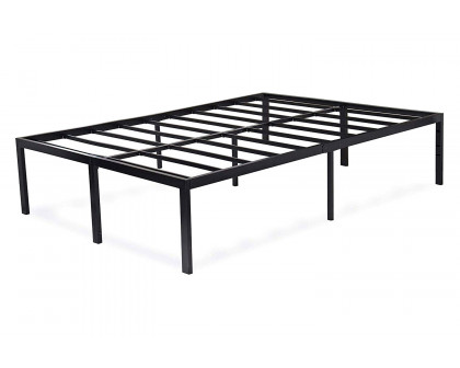 FaFurn 18-Inch High Rise Heavy Duty Metal Platform Bed Frame - King Size