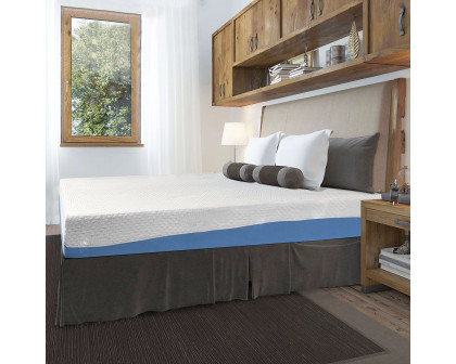 FaFurn™ King Size Memory Foam Mattress with Gel Infused Comforter Layer