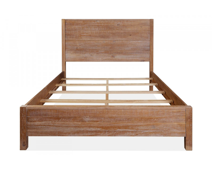 FaFurn - Farmhome Solid Pine Platform Bed