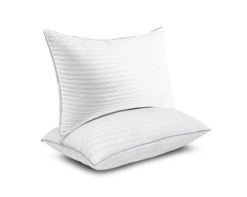 FaFurn Set of 2 Bed Pillow with Cotton Cover - King Size