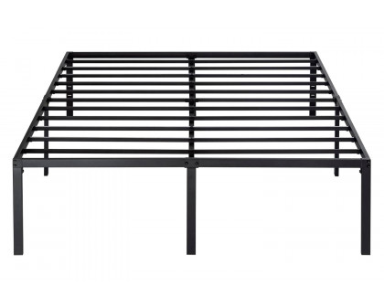 FaFurn - Metal Platform Bed Frame with Under-Bed Storage Space