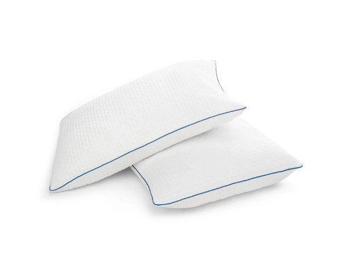 FaFurn Set of 2 Memory Foam Bed Pillow with Removable Machine Washable Cover - King Size