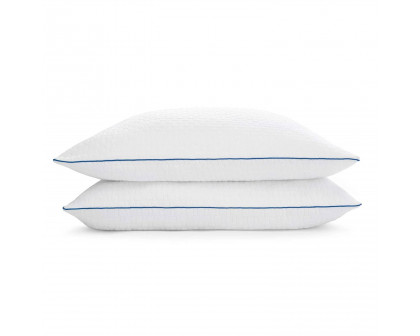 FaFurn Set of 2 Memory Foam Bed Pillow with Removable Machine Washable Cover - King Size