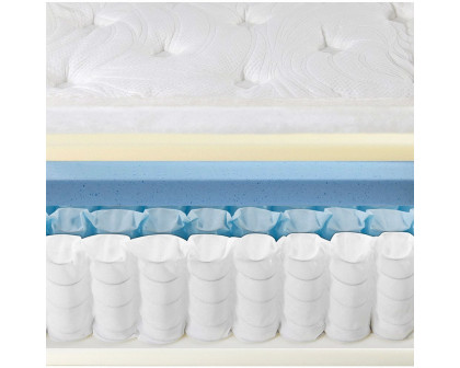 FaFurn - King Size Memory Foam Mattress with Cool Gel Memory Foam Top