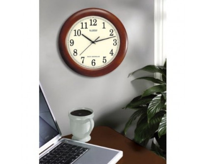 FaFurn - Wall Clock with Frame in Wood