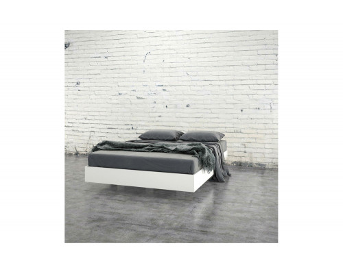 FaFurn Modern Floating Style Platform Bed Frame - Full Size