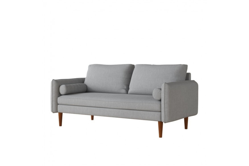 FaFurn™ Modern Sofa - Light Gray, Fabric