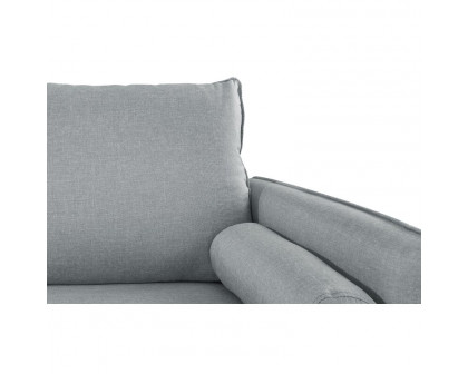 FaFurn™ Modern Sofa - Light Gray, Fabric