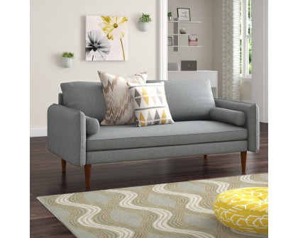 FaFurn™ Modern Sofa - Light Gray, Fabric