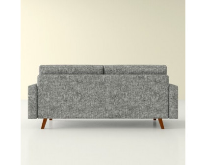 FaFurn™ Modern Sofa with Wood Legs - Light Gray, Linen