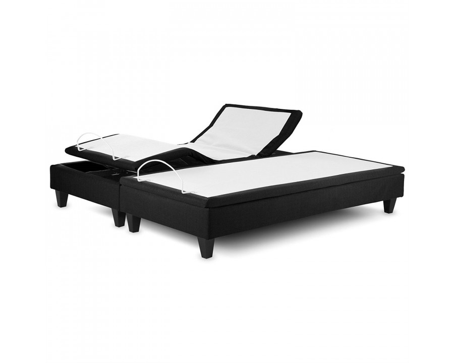 FaFurn - Adjustable King Size Bed Base with Massage