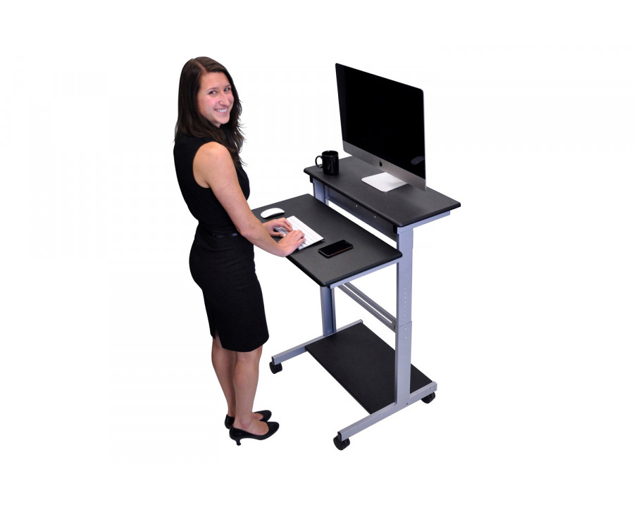 FaFurn - Mobile Stand Up Computer Desk