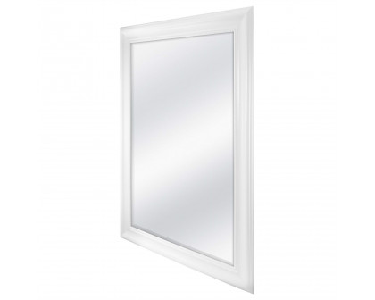 FaFurn™ Rectangular Mirror with Frame - White